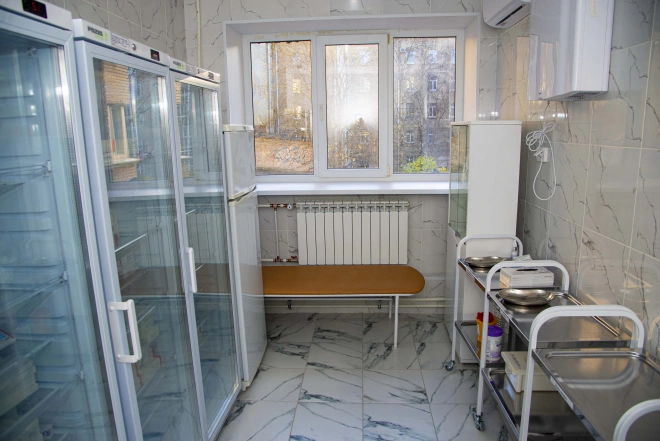 В поликлинике № 34 Петроградского района завершили ремонт и закупают новое оборудование