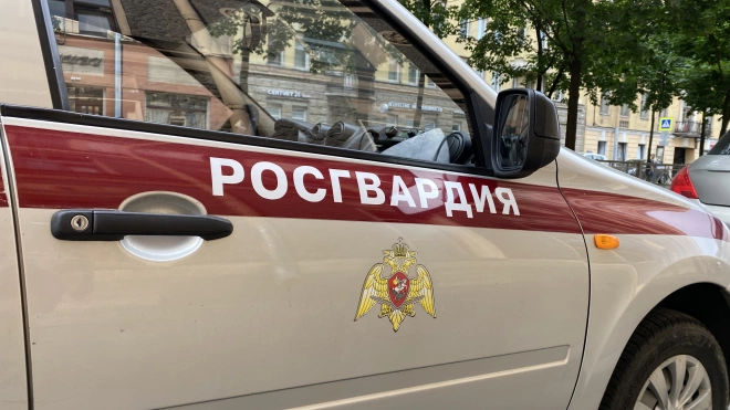 В Петербурге росгвардейцы задержали мужчину, угрожавшего убийством соседу 