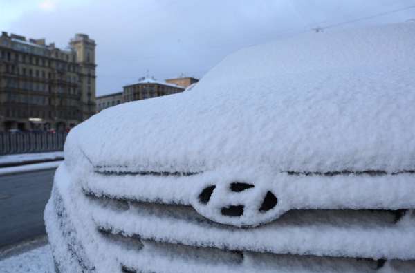 В Петербурге 23 ноября ожидается потепление и снег