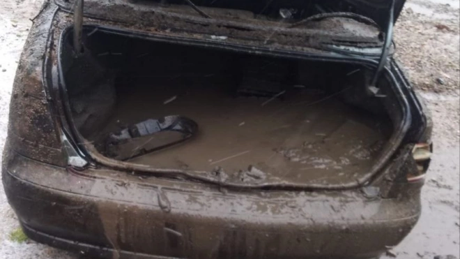 В Ленобласти спасатели вытащили из реки Волхов затонувший автомобиль