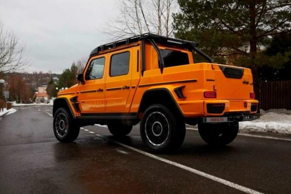 В России продают «заряженный» пикап Brabus 700 Adventure XLP: за авто просят 60 млн руб