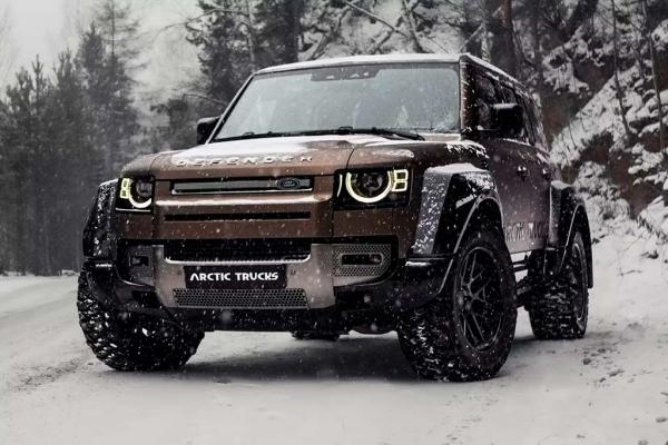 Фирма Arctic Trucks доработала внедорожник Land Rover Defender
