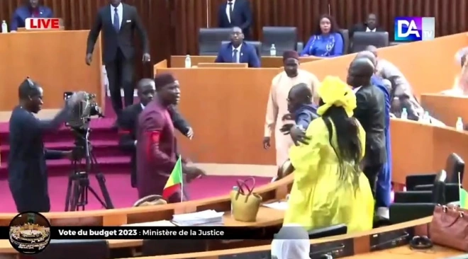 Обсуждение бюджета в парламенте Сенегала закончилось дракой0