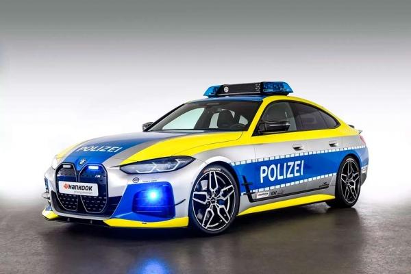 Представлен «полицейский» вариант BMW i4 от немецкой мастерской AC Schnitzer