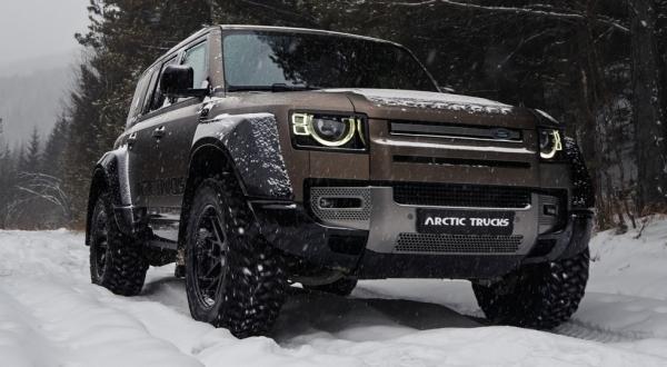 Land Rover Defender представлен в России в «экстремальной» версии от Arctic Trucks
