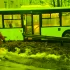 Автобус в Ломоносове насквозь пробило силовым ограждением