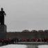 В День освобождения Ленинграда от блокады на Пискаревском кладбище прошла церемония возложения венко...