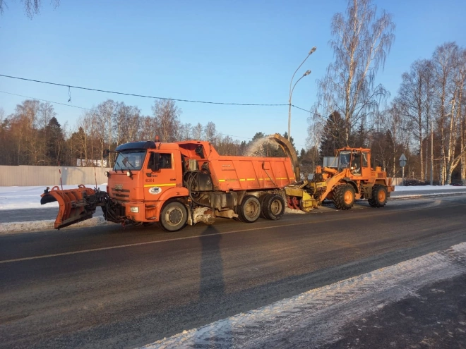 За неделю в Петербурге утилизировали 58 тысяч кубометров снега