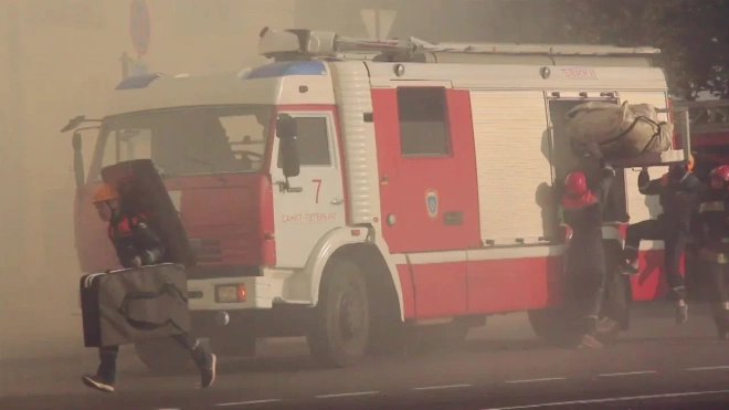 Один человек погиб при пожаре на юго-западе Петербурга