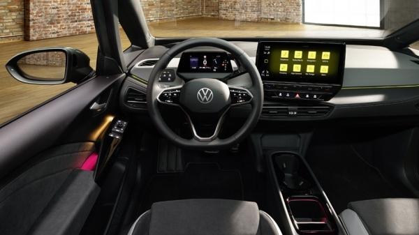 Обновлённый Volkswagen ID.3: хэтчбеку подправили «лицо» и изменили салон, техника прежняя