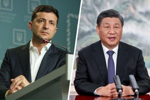 МИД КНР: разговор Зеленского и Си Цзиньпина стал важным шагом к урегулированию конфликта 