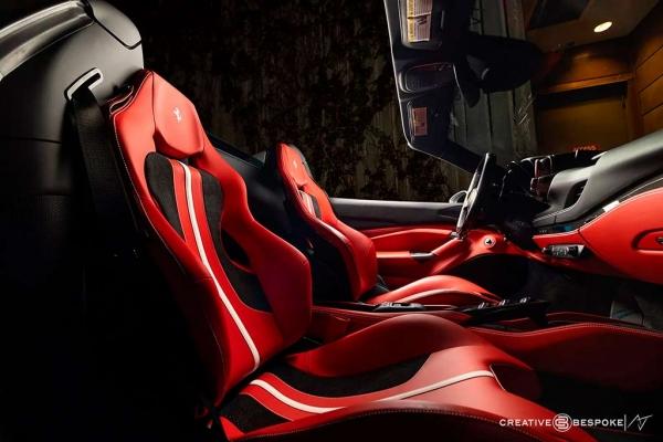 Уникальный Ferrari F8 Spider от Creative Bespoke продают более чем за 50 млн руб