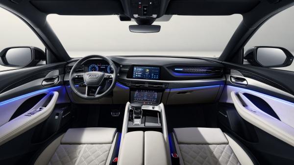 Новый кроссовер Audi Q6 e-tron: первые изображения