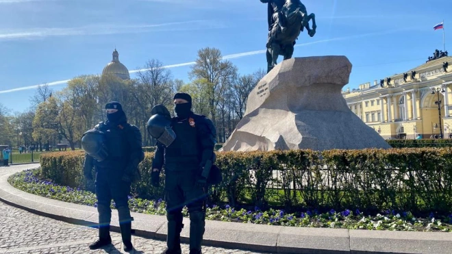 В День Победы за безопасностью в Петербурге будут следить более тысячи росгвардейцев
