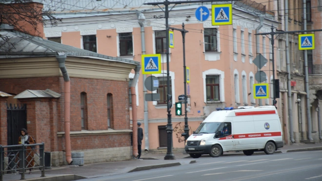 В Невском районе произошла массовая авария из-за приступа у водителя