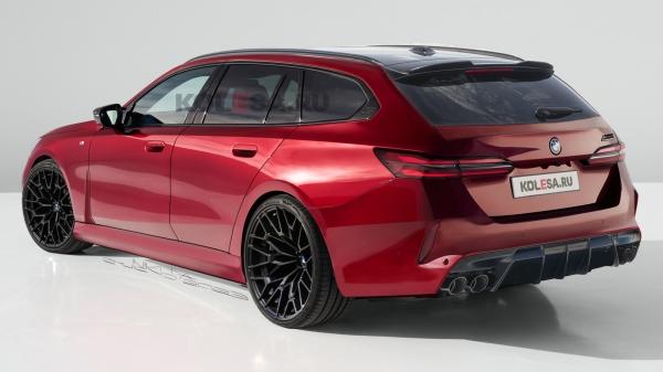 Новый универсал BMW M5 Touring: первые изображения