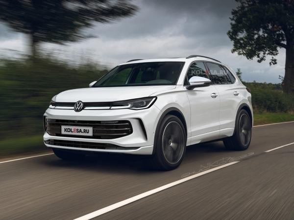 Volkswagen Tiguan третьего поколения: новые изображения