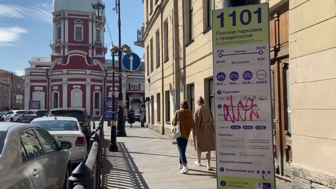 В Петербурге расширят зону платной парковки