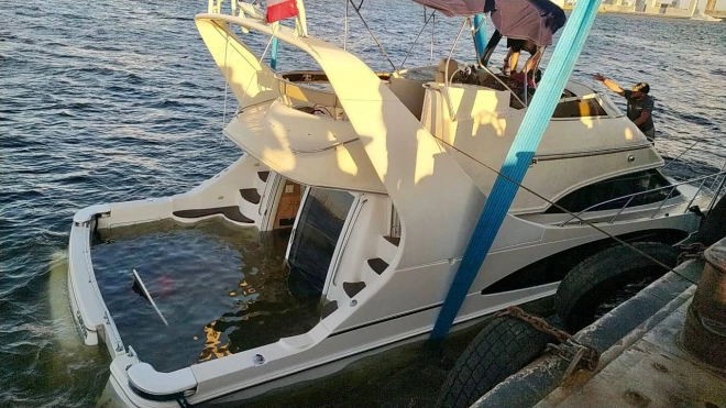 Капитан катера, затонувшего у Васильевского острова, заключен под стражу