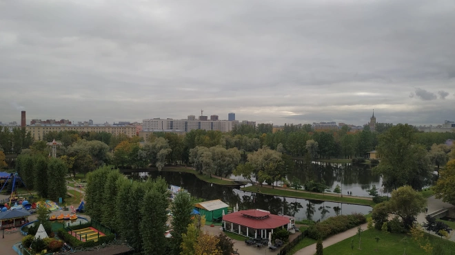 Петербург 25 августа находится в зоне тёплого фронта