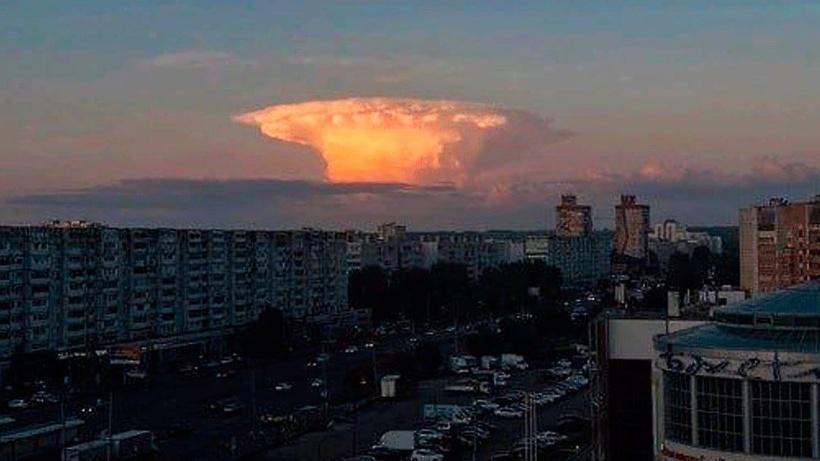 Казань накрыл "ядерный гриб"