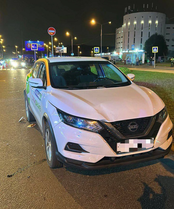 Пьяный водитель сбил ребенка на переходе в Москве0