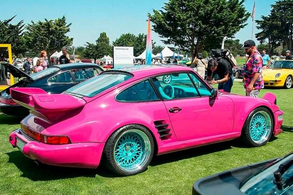 Тюнеры из Galpin представили 850-сильный розовый Porsche 930 Turbo Slantnose