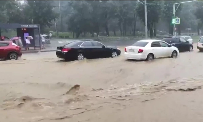 В Приморье паводок отрезал 27 населенных пунктов от дорожного сообщения0