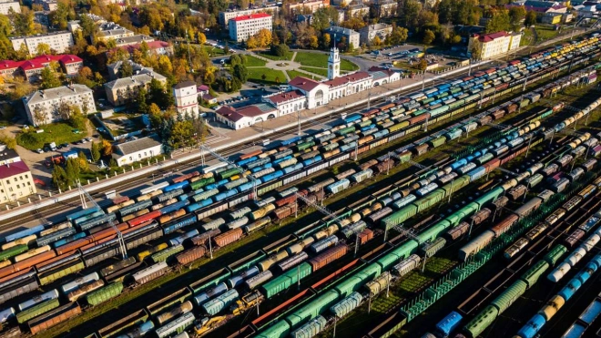Октябрьская железная дорога продемонстрировала рост погрузки на 4,2% за 7 месяцев 2023 года