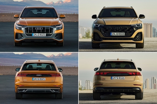 Флагманский кроссовер Audi Q8 остался без серьёзных обновок при рестайлинге