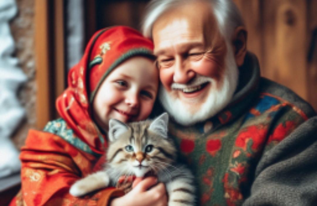 Подарите кошку бабушке и дедушке. Здоровье в доме родителей