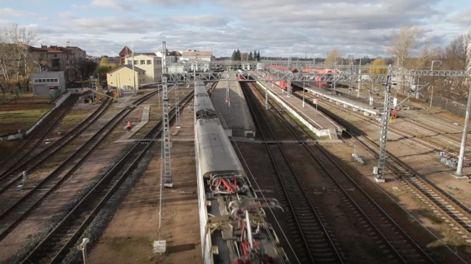 В Пушкинском районе Петербурга построят железнодорожную станцию