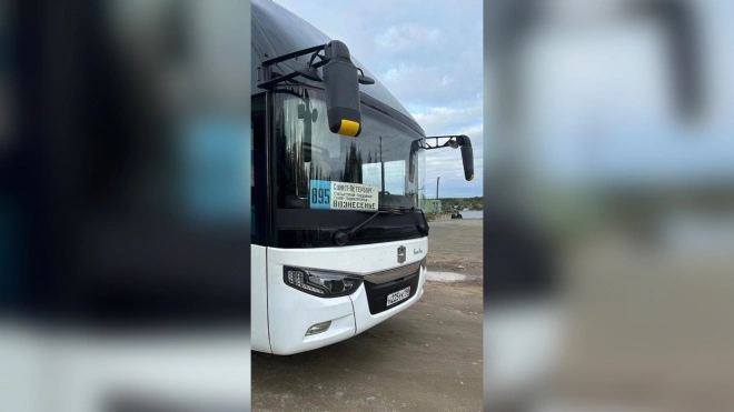 Работа автобусного маршрута из поселка Вознесенье в Петербург возобновлена