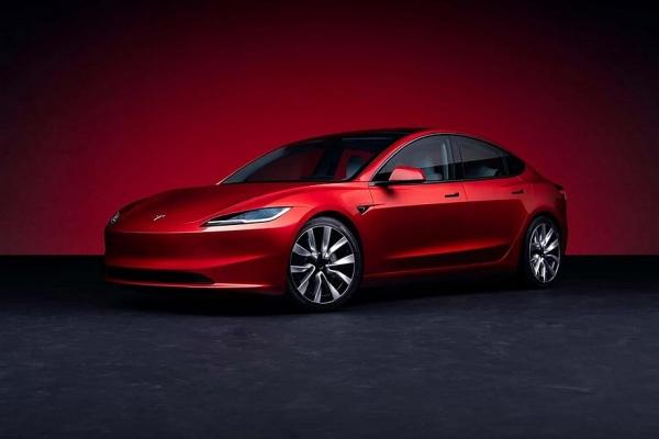 Седан Tesla Model 3 обрёл новое «лицо», стал тише и дальнобойнее после рестайлинга