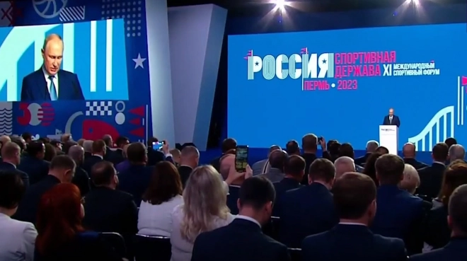 Путин заявил о возможности проводить соревнования в России с иностранцами
