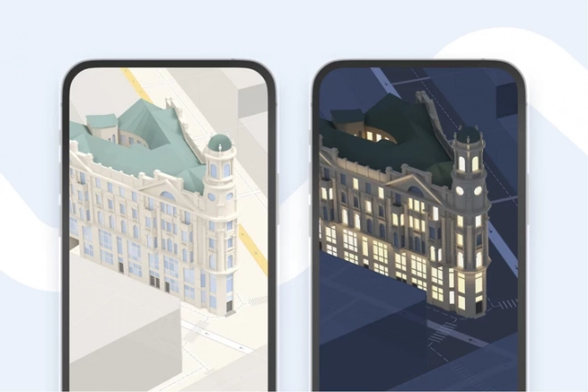 "Яндекс карты" представили 3D-модели достопримечательностей Петербурга