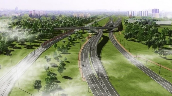 В Петербурге завершен первый этап реконструкции Петрозаводского шоссе