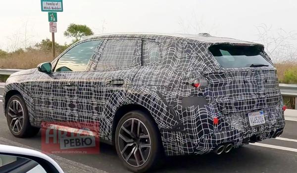 BMW X3 нового поколения проходит испытания в США
