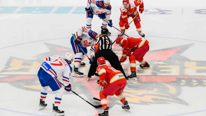 СКА обыграл "Куньлунь" в матче КХЛ со счетом 6:3