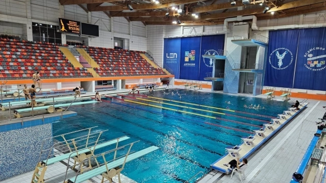 Прыжковый бассейн открыли в Невском районе после ремонта