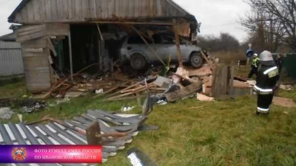 В Ивановской области погиб мужчина, протаранив дом на иномарке 