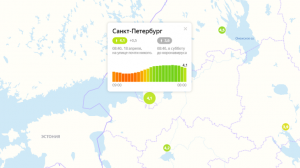 Индекс самоизоляции петербуржцев утром в субботу составил 4,1
